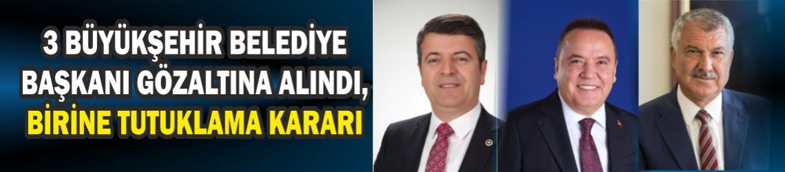 Antalya’da Rüşvet Depremi: Başkan Tutuklandı!