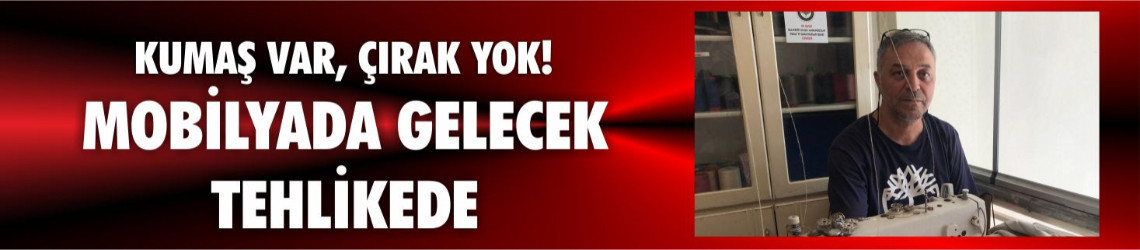 Kumaş Var, Çırak Yok! Mobilyada Gelecek Tehlikede