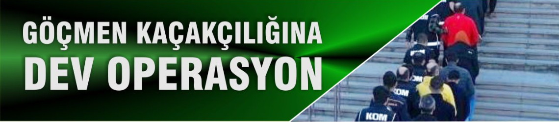 Balıkesir Dahil 6 İlde Göçmen Kaçakçılığı Operasyonu: 16 Tutuklama