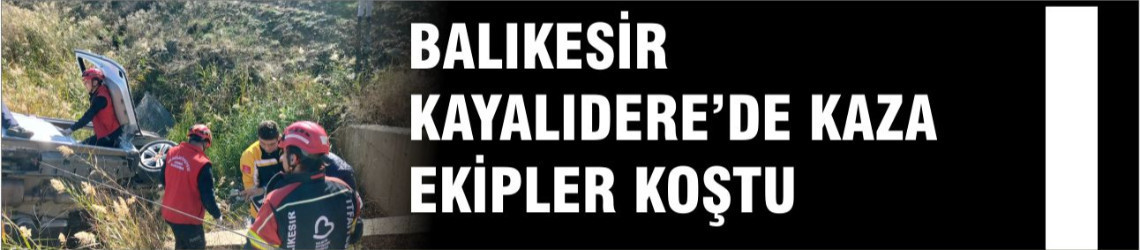 Kayalıdere'de Tek Taraflı Kaza: 1 Yaralı