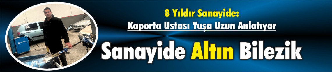 Sanayide Altın Bilezik