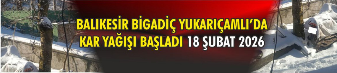 3 Günlük Kar Alarmı: Bigadiç’te Başladı