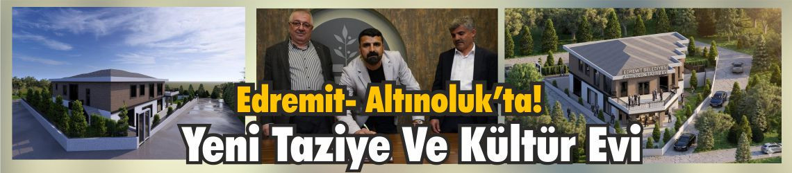 Altınoluk Taziye Kültür Evi Protokolü İmzalandı