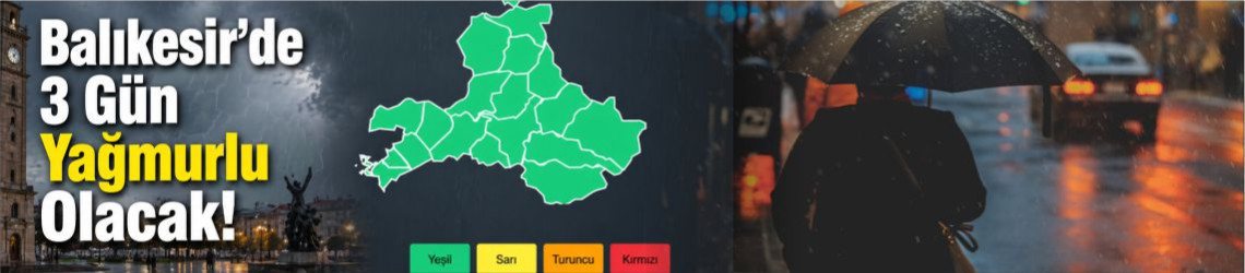 Balıkesir 29 Nisan 2026 Hava Durumu: MGM Uyardı Sağanak Geliyor!