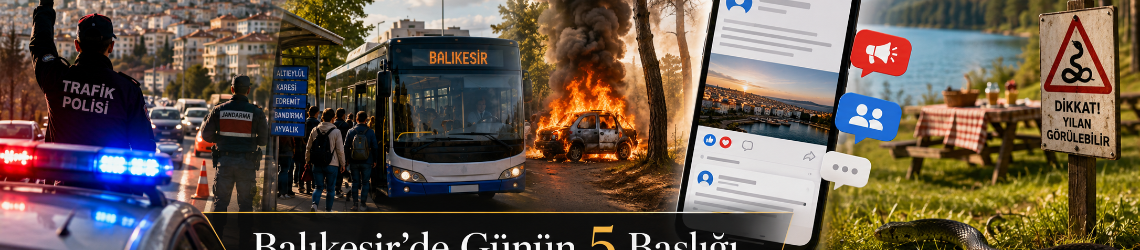 Balıkesir’de Günün 5 Kritik Başlığı