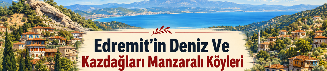 Edremit’te 8 Ayrı Manzara ve Köy Rotası