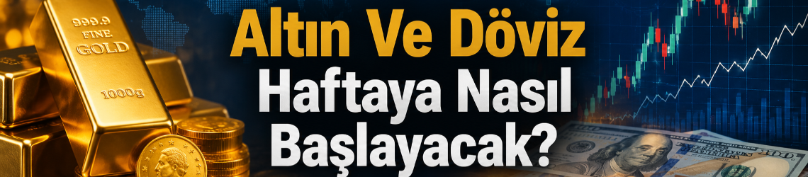 Altın Ve Döviz Haftaya Nasıl Başlayacak?