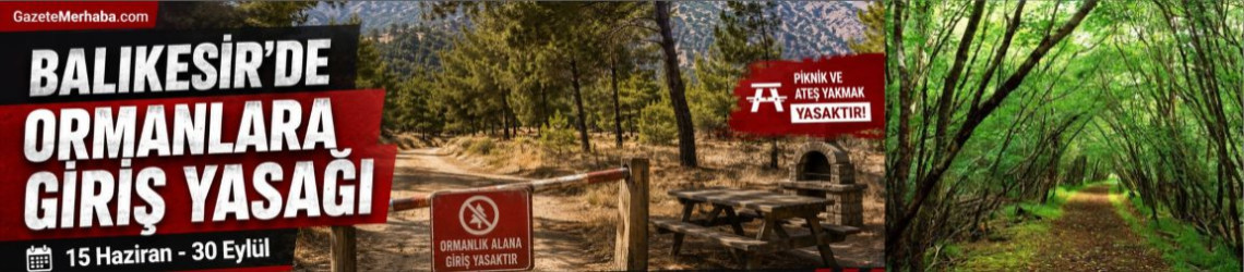 Balıkesir’de Ormanlara Giriş Yasağı Başlıyor: 15 Haziran-30 Eylül Arasında Yeni Piknik Kararı
