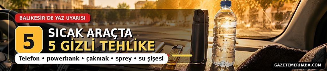 Araçta Bırakılan 5 Eşyaya Dikkat