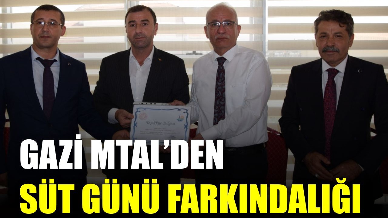 Gazi MTAL’den Süt Günü Farkındalığı