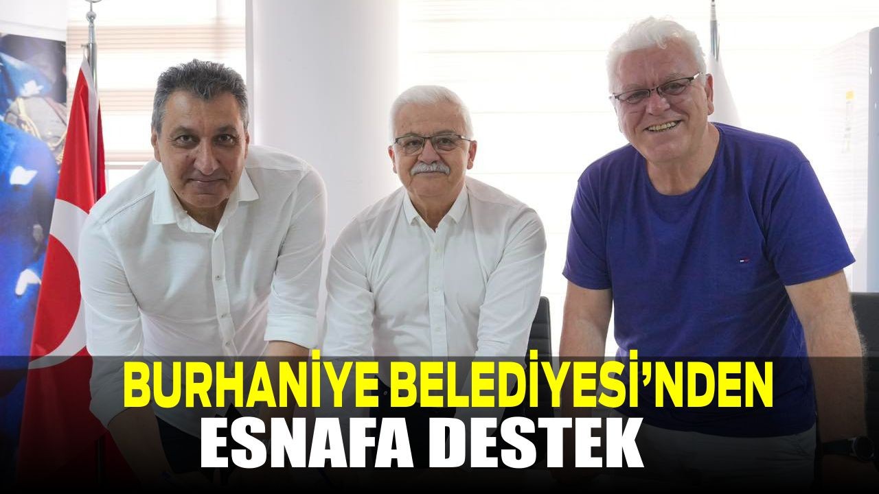 Burhaniye Belediyesi’nden Esnafa Destek