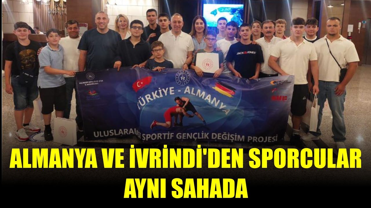 Almanya ve İvrindi'den Genç Sporcular Aynı Sahada