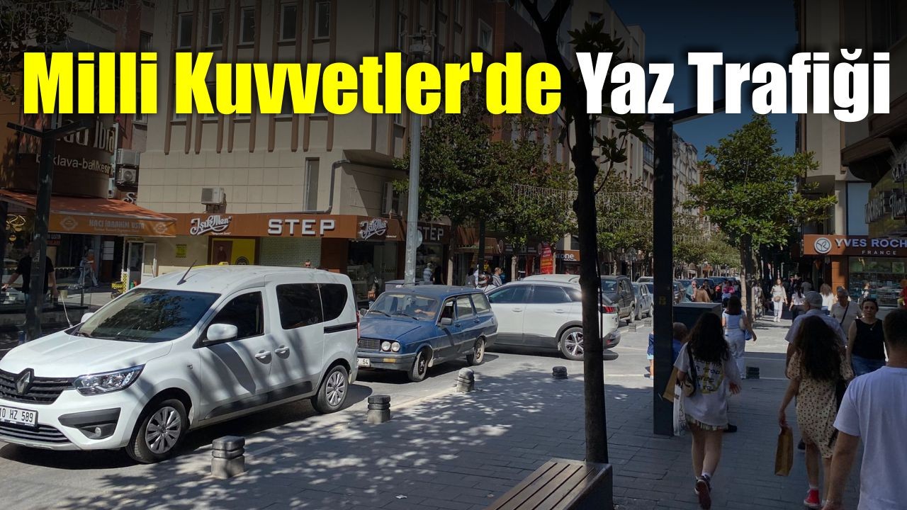 Milli Kuvvetler Caddesi’nde Trafik Yoğunluğu Artıyor