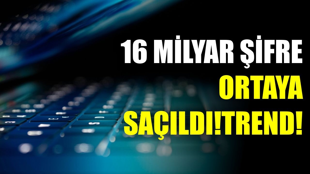 16 Milyar Şifre Ortaya Saçıldı!