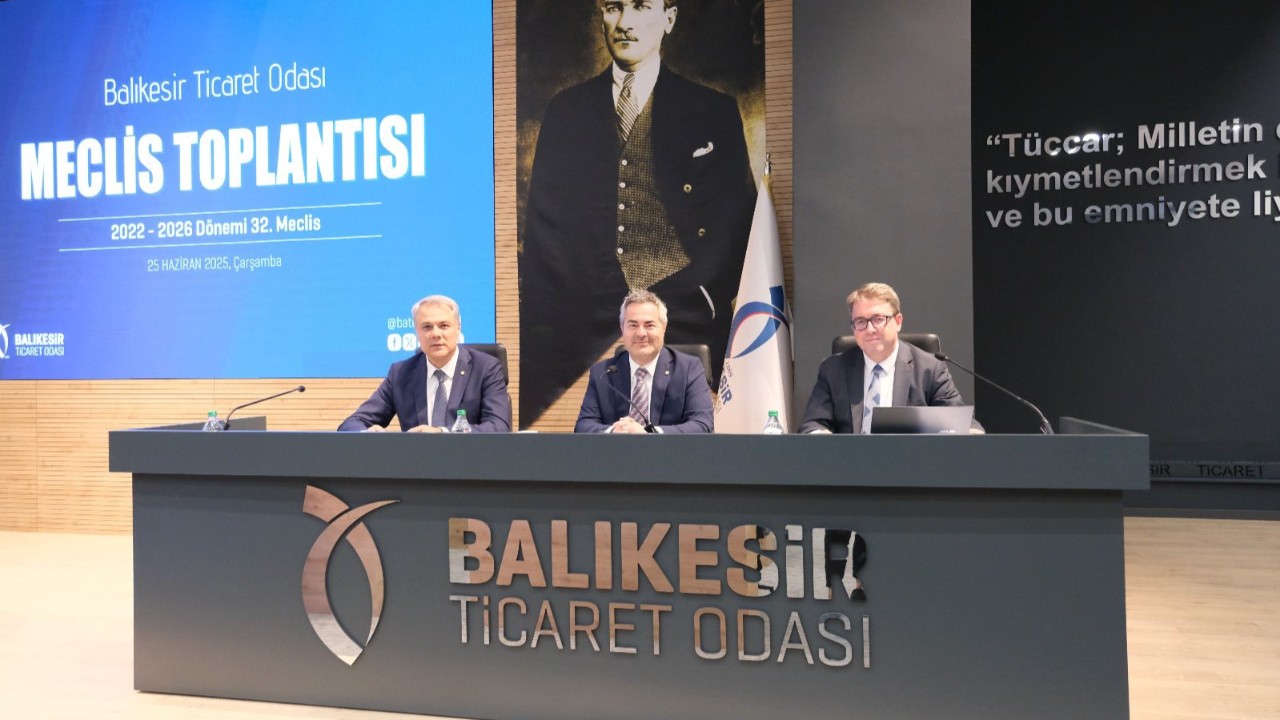 Balıkesir Ticaret Odası Haziran Ayı Meclis Toplantısı Gerçekleştirildi