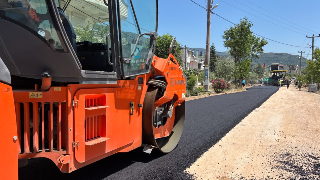 Büyükşehir’in Erdek’teki yatırımları hız kesmeden devam ediyor
