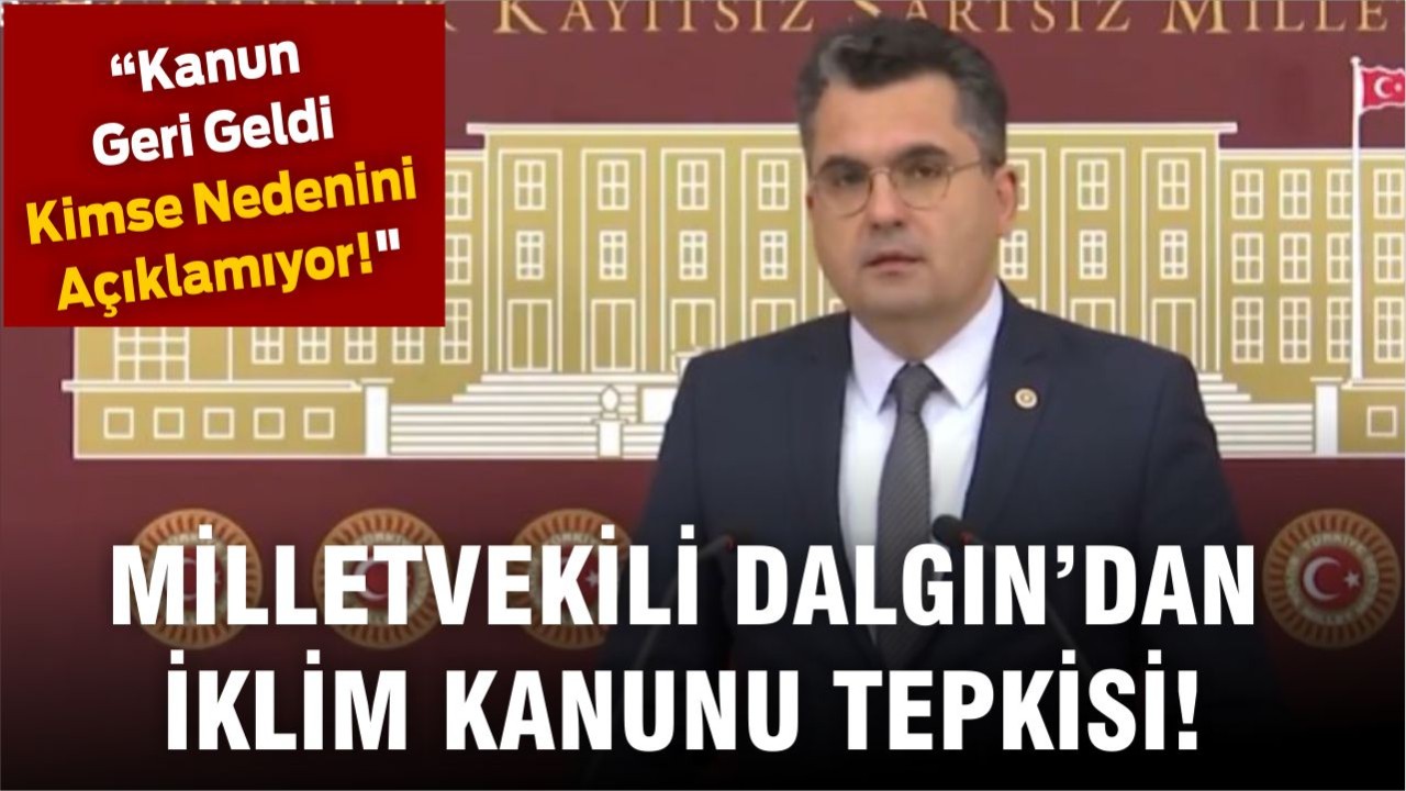 Vekil Dalgın: “Sanayiciye Yeni Yük Getirecek Kanunla Gelmeyin”