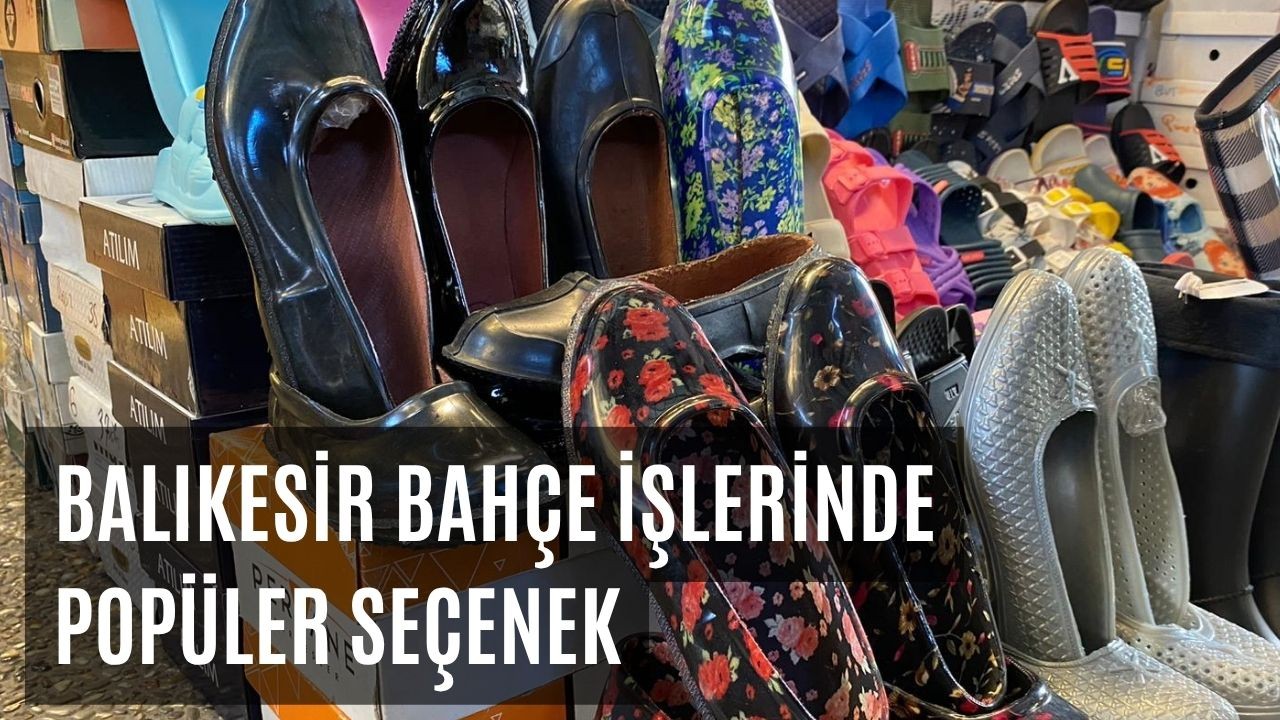 Balıkesir'de Bahçeye Giden Bakın Ne Giyiyor