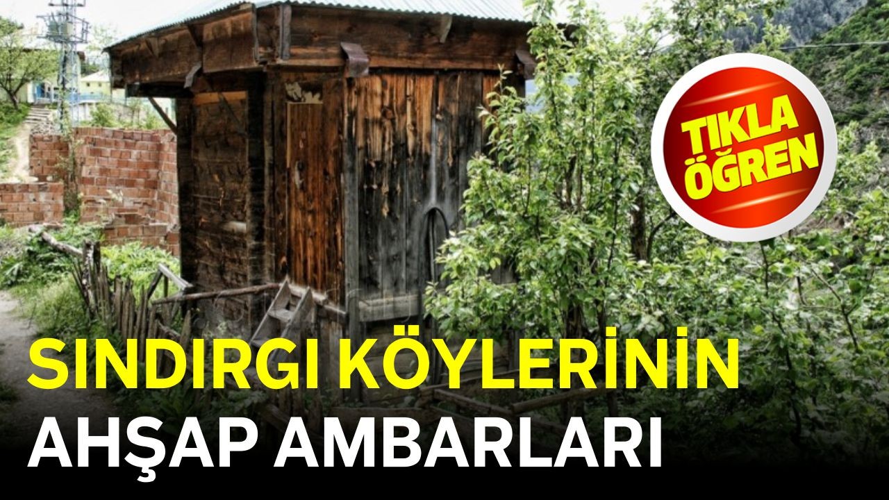 Ahşap Ambar Geleneği Sındırgı'nın Köylerinde Yaşıyor