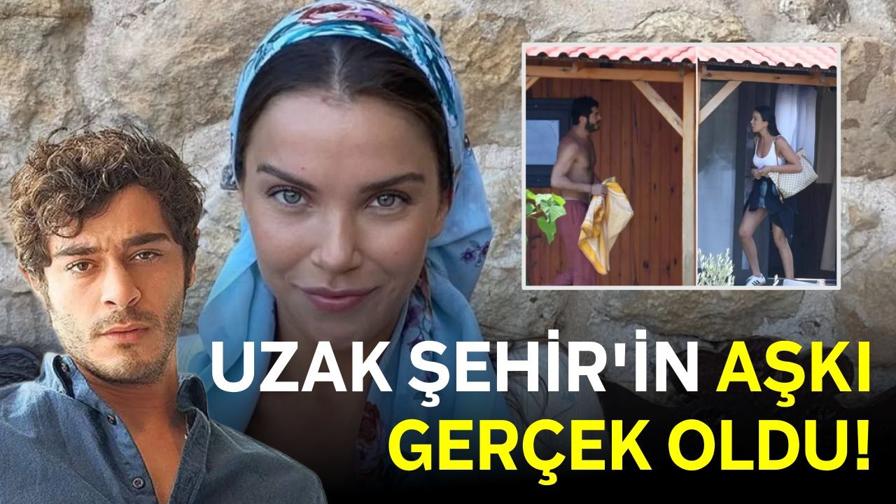 Uzak Şehir'in Aşkı Gerçek Oldu! Magazin Dünyası İkiliyi Konuşuyor