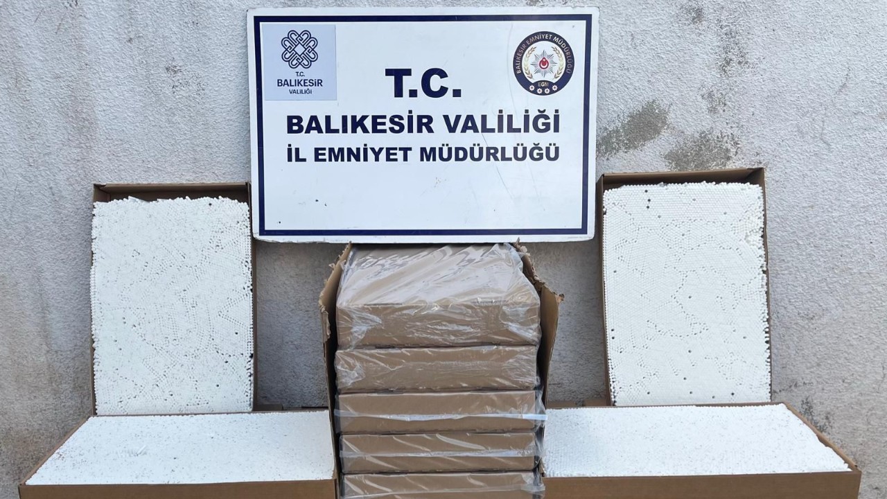 Edremit’te Kaçak Sigara Operasyonu