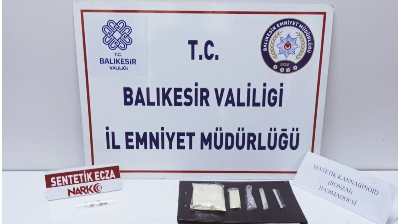 Edremit’te Uyuşturucu Operasyonu