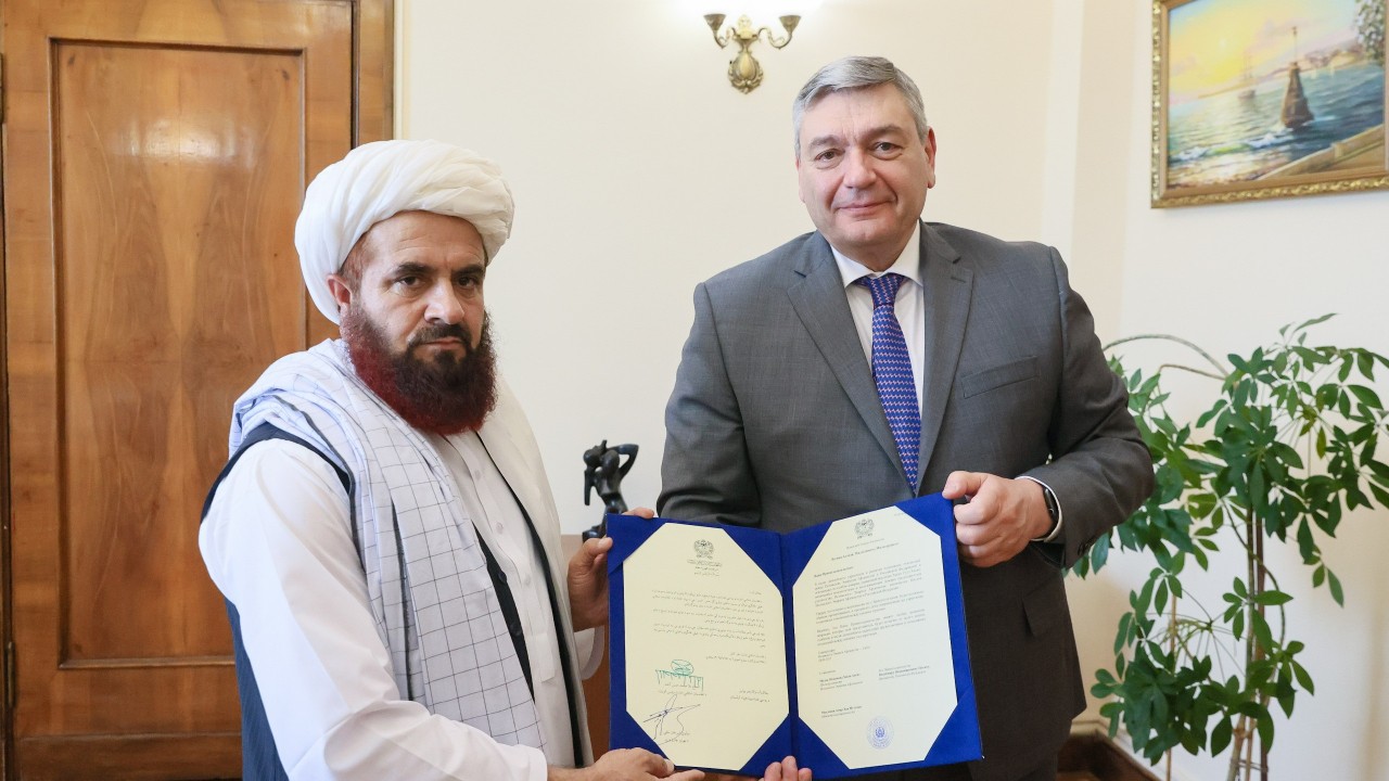 Rusya, Afganistan yönetimini resmen tanıyan ilk ülke oldu