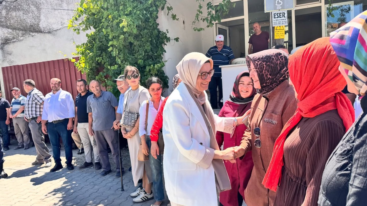 Belgin Uygur'dan Çömlekçi Mahallesi’ne Geçmiş Olsun Ziyareti