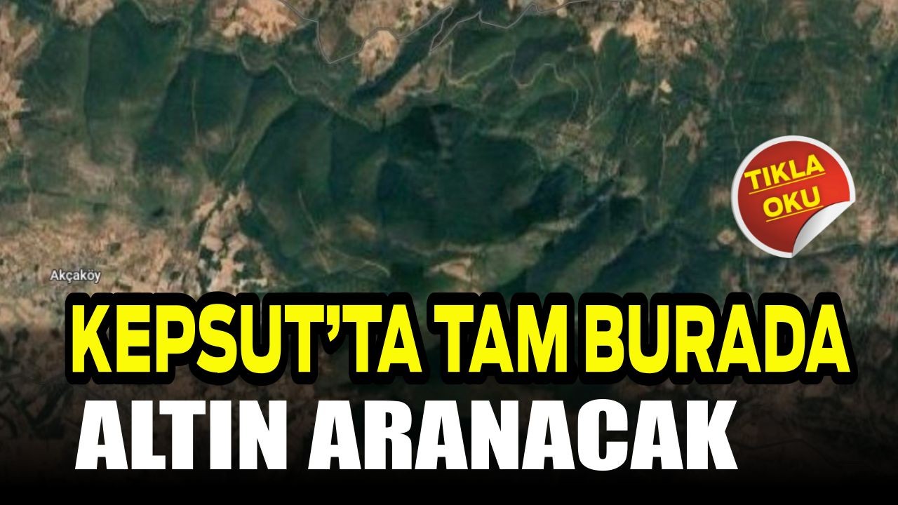 Kepsut’ta 2 Milyon Metrekarelik Altın Arama Sahası İhaleye Açıldı