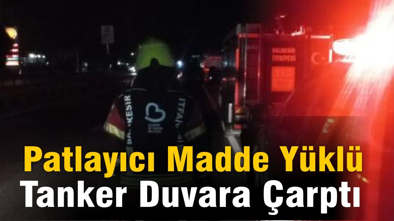 Balıkesir-İzmir Karayolunda Tehlikeli Kaza