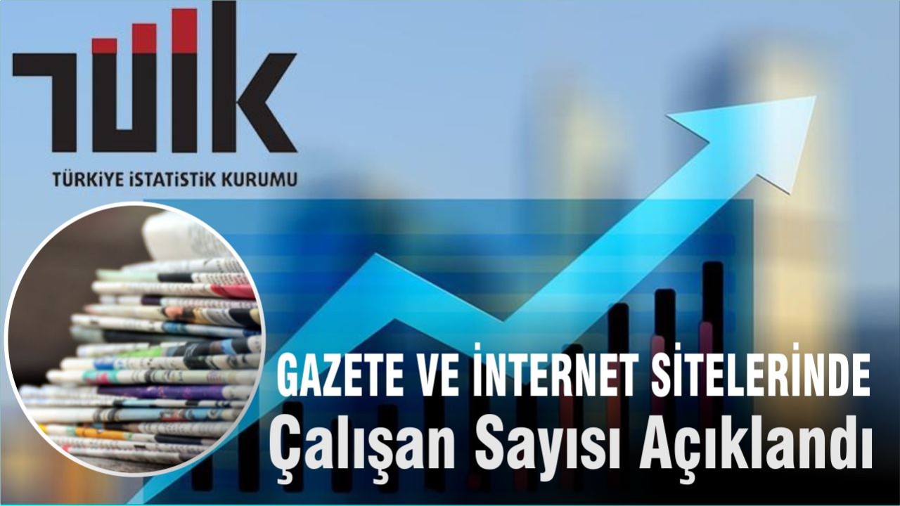 Türkiye’de Gazete ve İnternet Sitelerinde Çalışan Sayısı Açıklandı