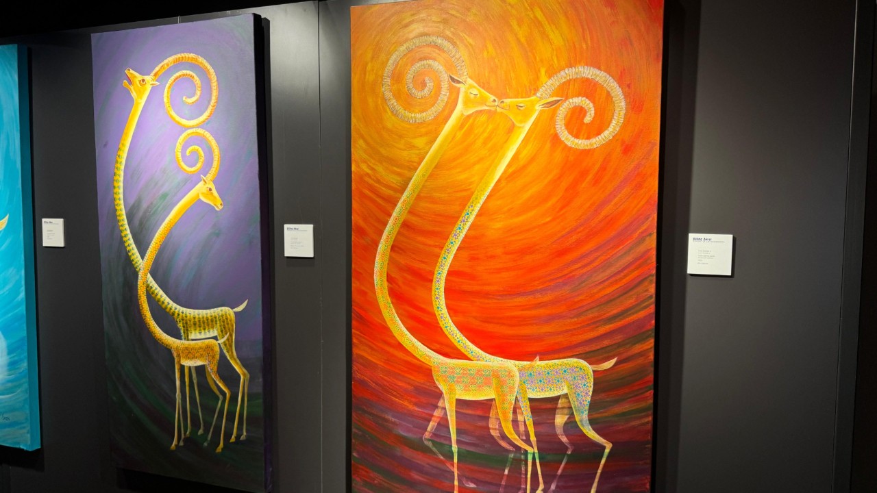 Ressam Ömer Onay'ın eserleri "Bilinç Akışı Söyleşileri"nde ele alındı