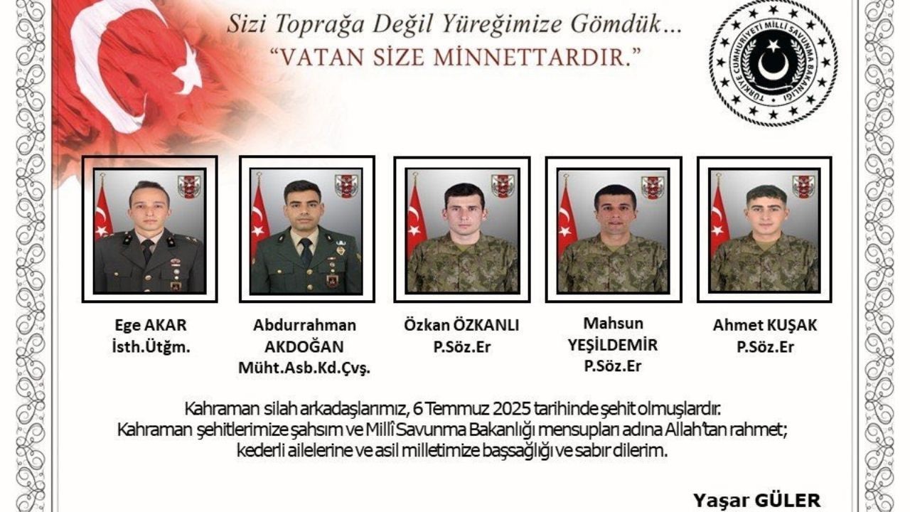 Şehit Üsteğmen Ege Akar kimdir? Şehit Üsteğmen kaç yaşında, nereli?