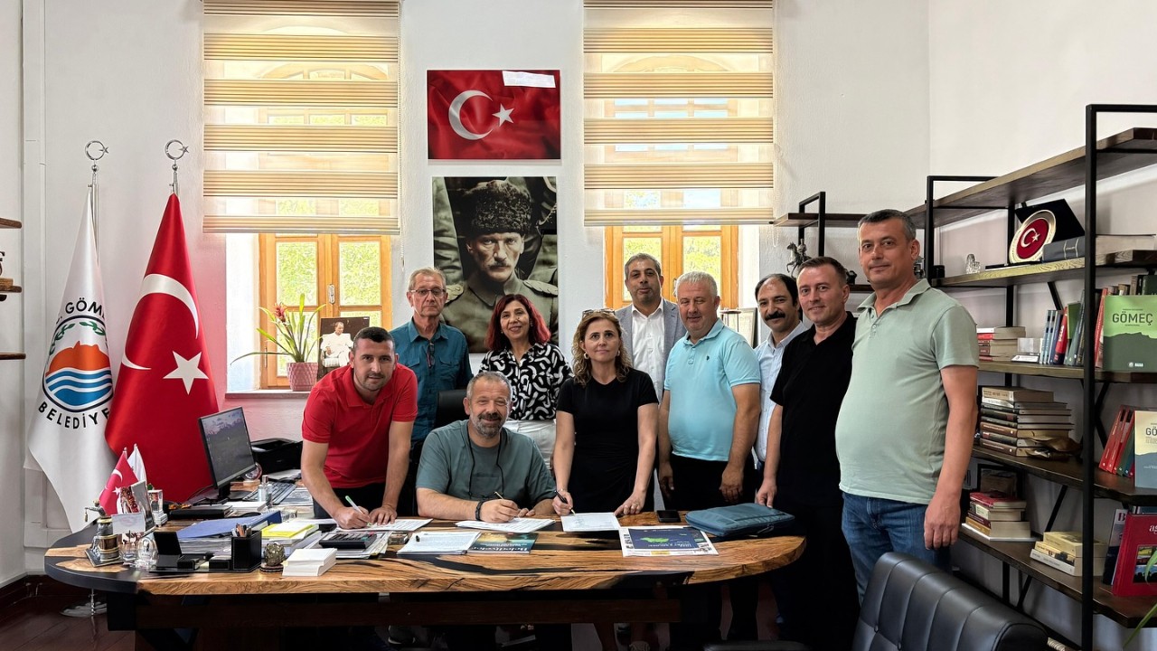 Gömeç Belediyesi ile DİSK Genel-İş Arasında Toplu İş Sözleşmesi İmzalandı