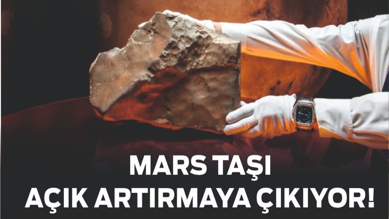 Mars Taşı Açık Artırmaya Çıkıyor!