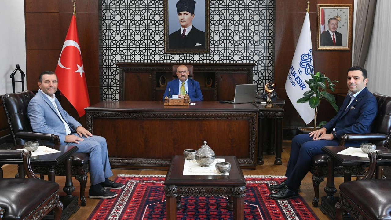 BTO Başkanı Rahmi Kula Vali Ustaoğlu’nla Balıkesir'i Konuştu
