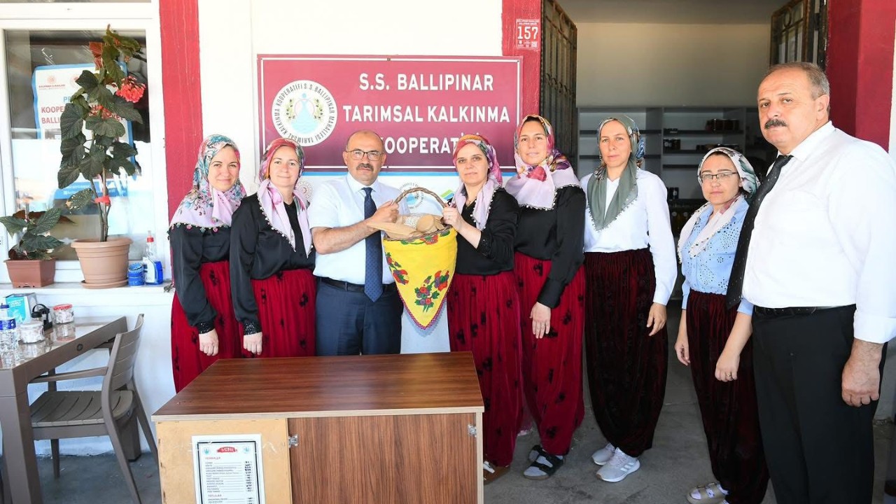 Ballıpınar’da Kadın Üreticilerin Emeği Takdir Gördü