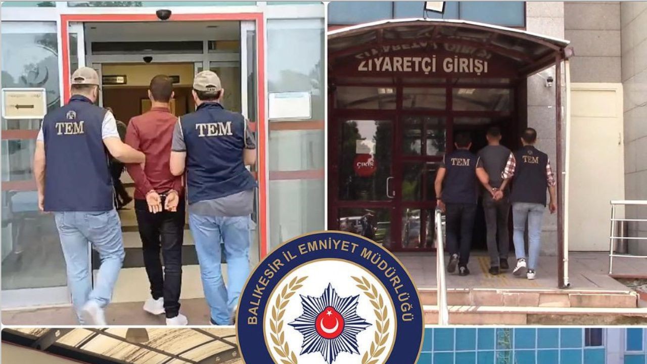Balıkesir'de FETÖ Operasyonu