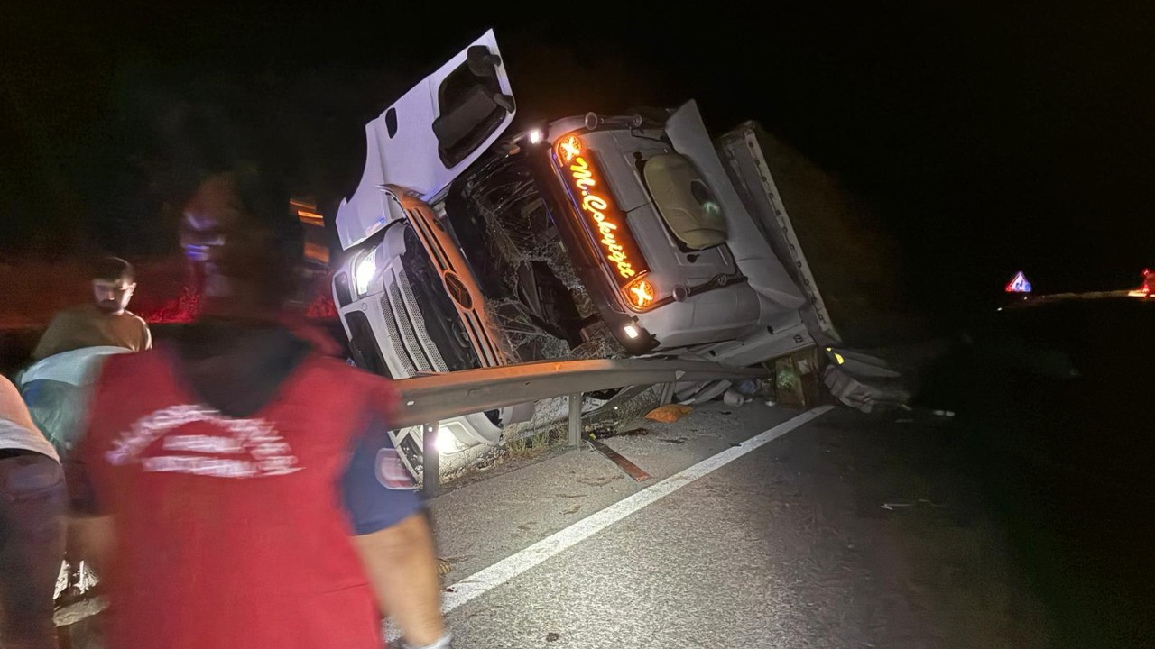 Susurluk’ta Trafik Kazası 1 Kişi Yaralandı