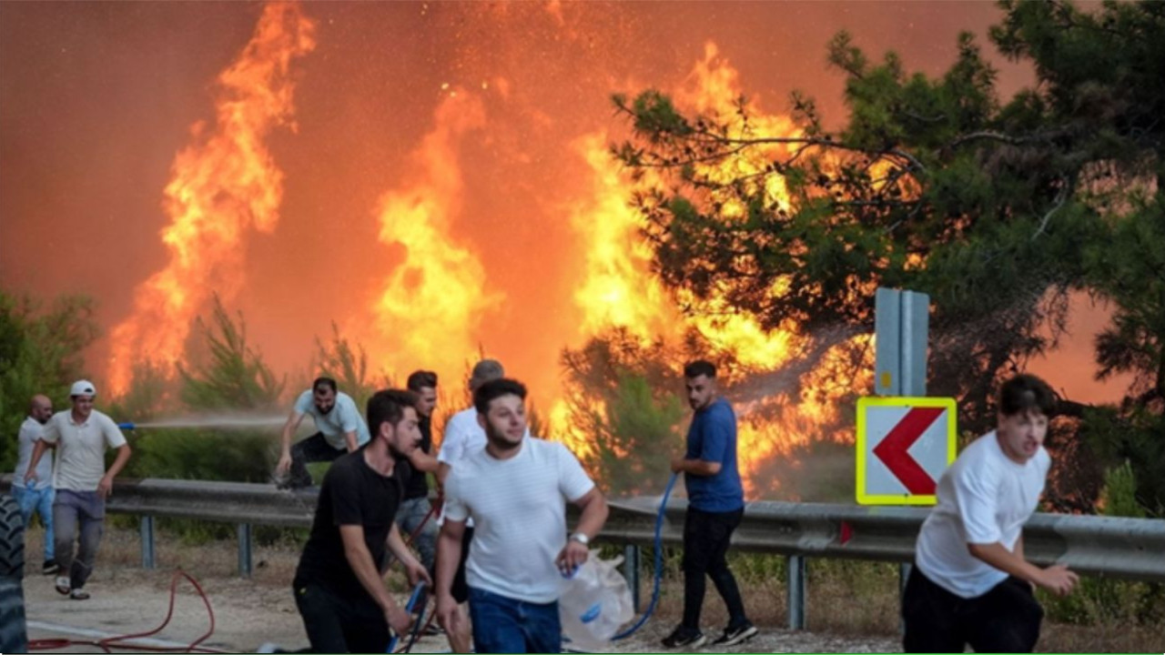 Bursa'nın Orhaneli-Harmancık hattındaki orman yangınına müdahale 4. gününde sürüyor