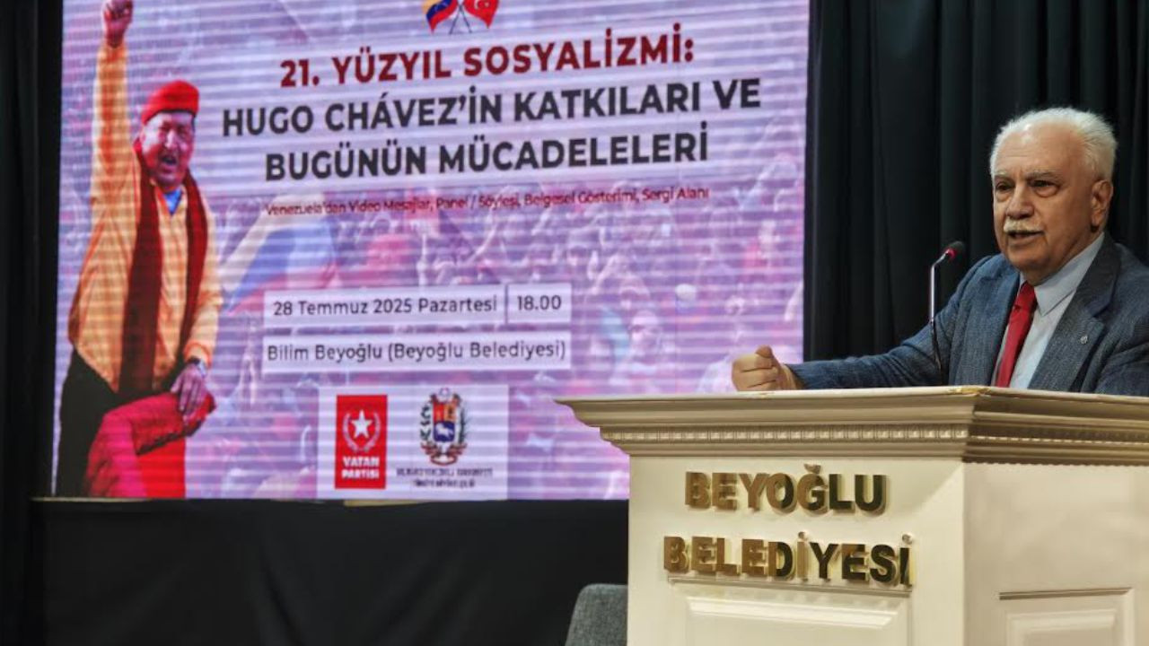 Perinçek’ten Chávez Vurgusu: “Biz Chávez’in Yoldaşlarıyız!”