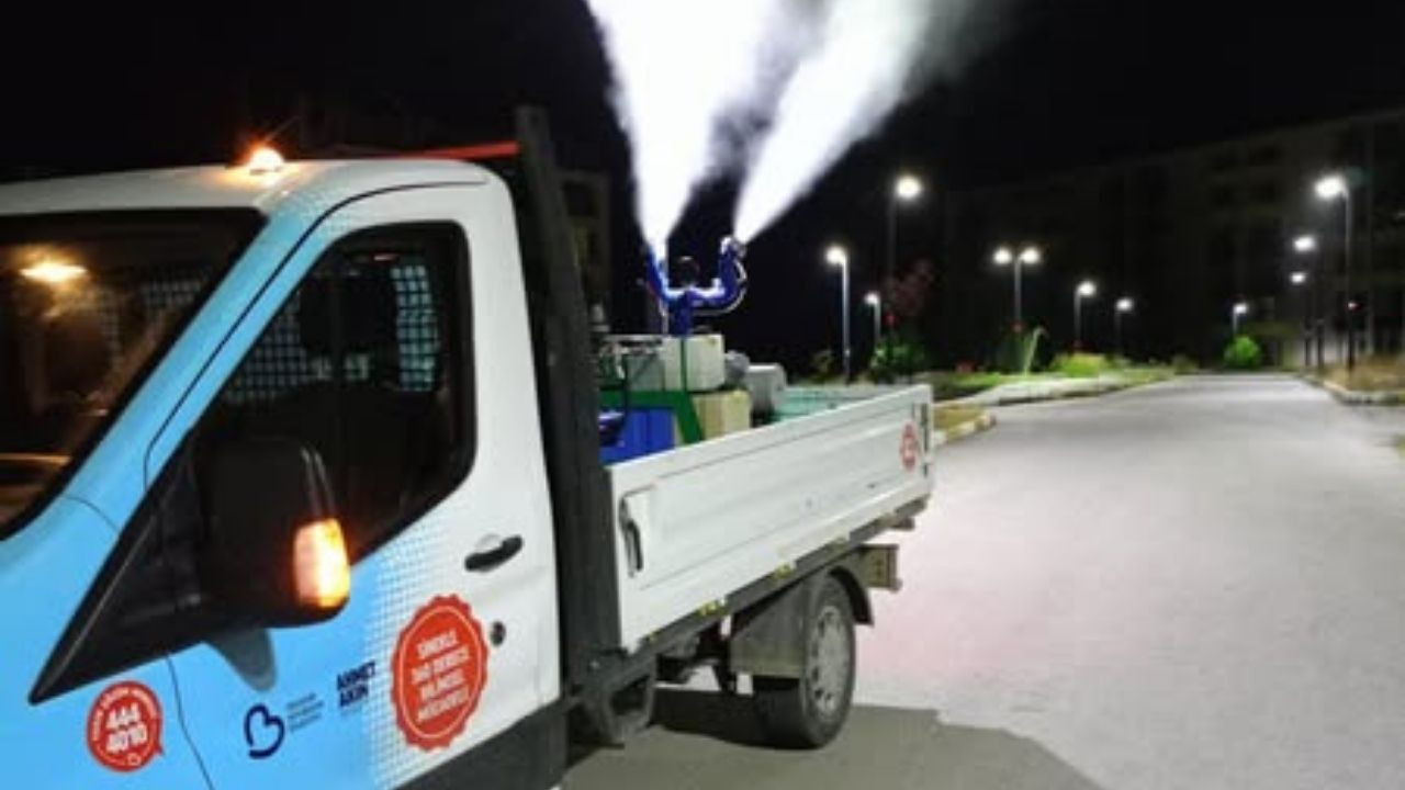 Bigadiç'te Haşereyle Mücadele Çalışmaları Devam Ediyor