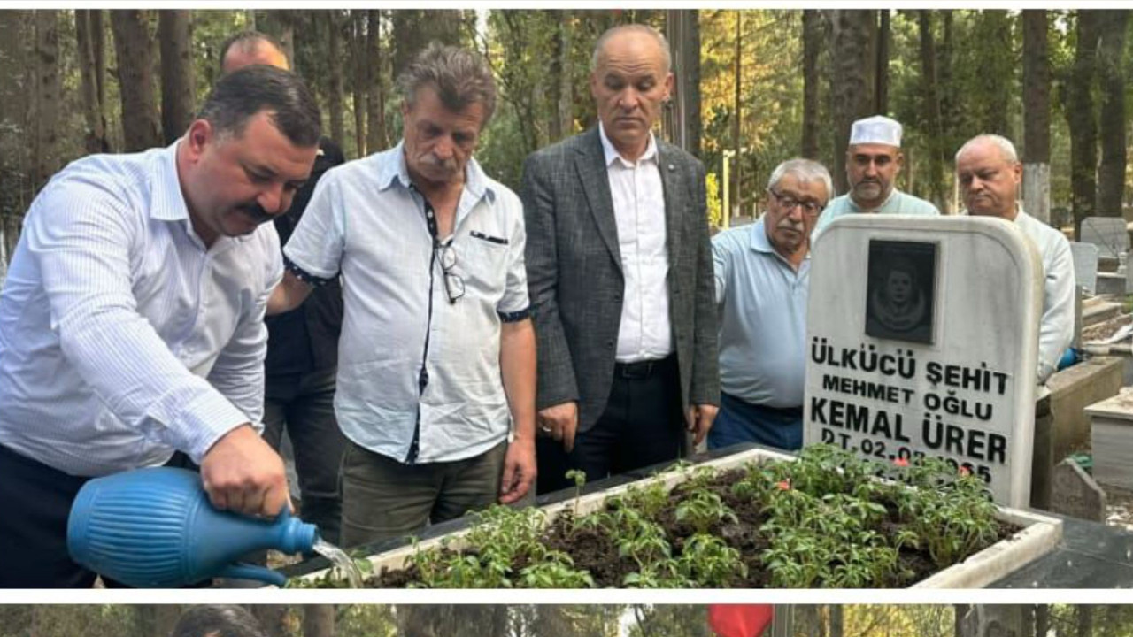 MHP’den Ülkücü Şehide Anlamlı Vefa