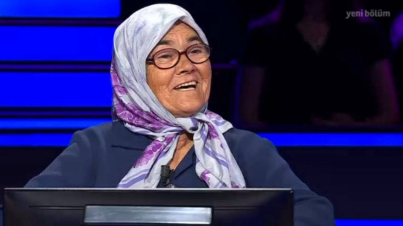 75 Yaşındaki 'Günay Teyze' 1 Milyonluk Soruyu Açtırdı