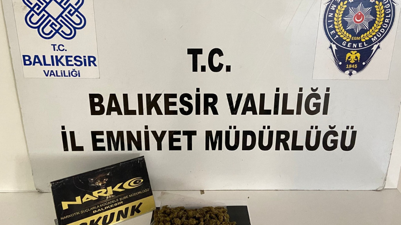 Balıkesir’de Aynı Gün İki Noktaya Uyuşturucu Operasyonu!