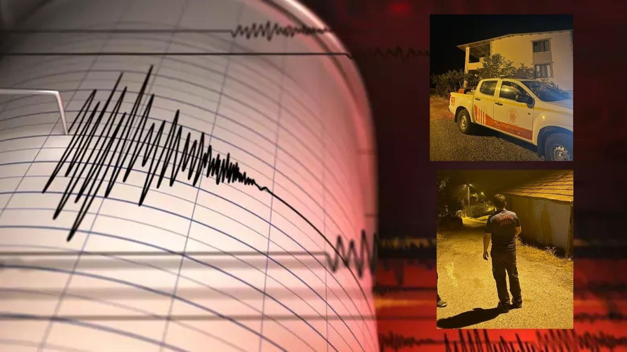 Az önce deprem mi oldu? Balıkesir'de gece 3.9 büyüklüğünde deprem