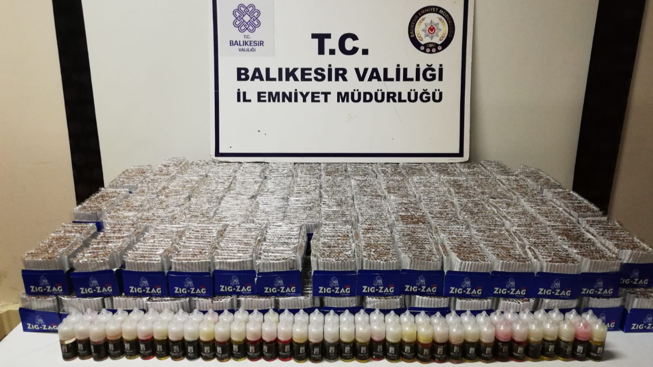 Edremit’te 40 Bin Makaron Ele Geçirildi