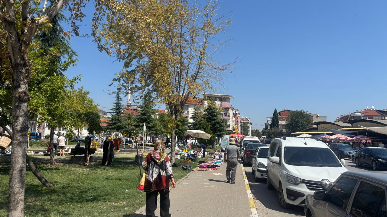 Balıkesir’de Bit Pazarı Parka Taştı