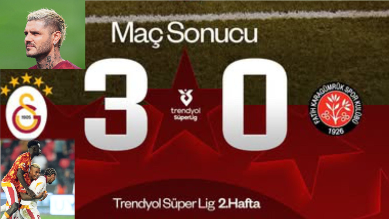 Galatasaray Karagümrük’ü 3-0’la Geçti | Icardi: “Bu Daha Başlangıç”