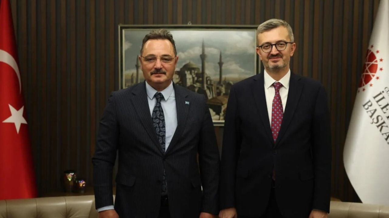 TİMBİR Heyetinden İletişim Başkanı Burhanettin Duran’a Ziyaret